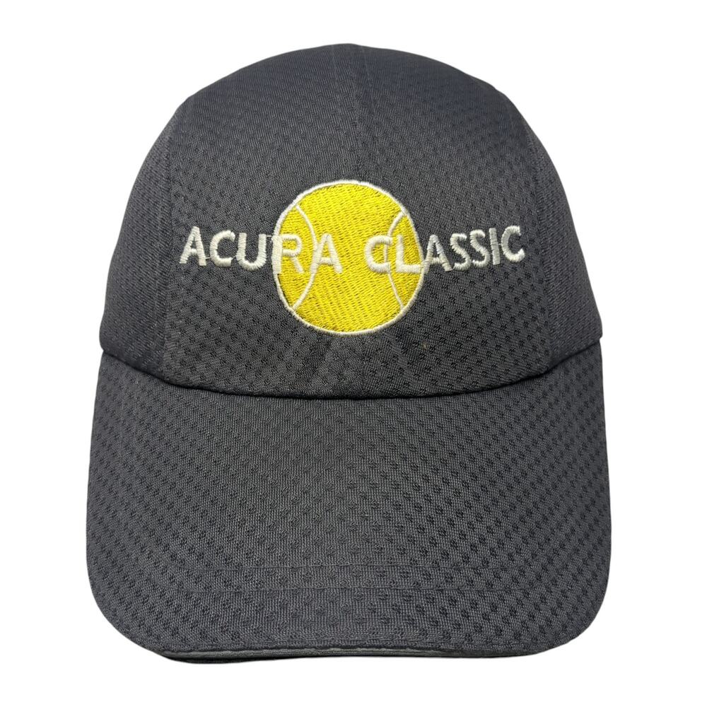 Acura Classic Strapback Hat Gray One Size Adjustable Embroidered HG